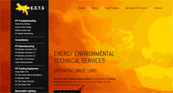 Desktop Screenshot of eets.co.uk